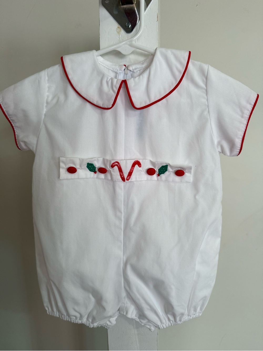 Funtasia Too! Christmas Romper with Removable Tab